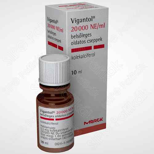 469400338 Merck Vigantol 20000 Ne Ml Belsoleges Oldatos Cseppek 10ml