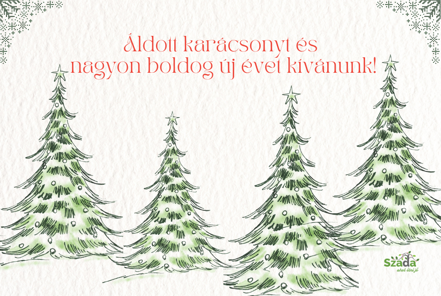 Dark Blue Illustrative Merry Christmas Facebook Post 8