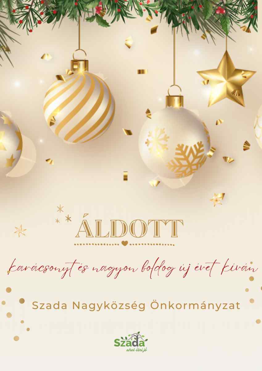 Red And Gold Merry Christmas Wishes Instagram Post Dokumentum A4